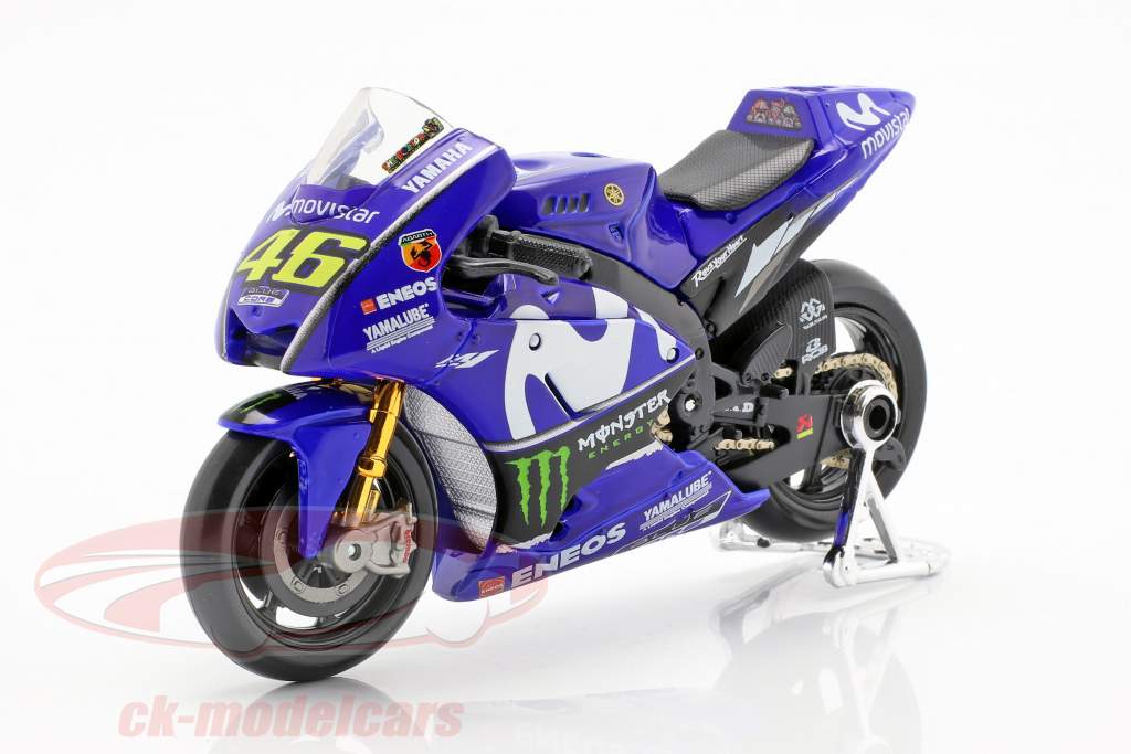 Valentino Rossi Yamaha YZR-M1 #46 MotoGP 2018 1:18 Maisto