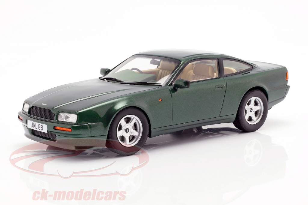 Aston Martin Vantage année de construction 1988 vert foncé métallique 1:18 Cult Scale