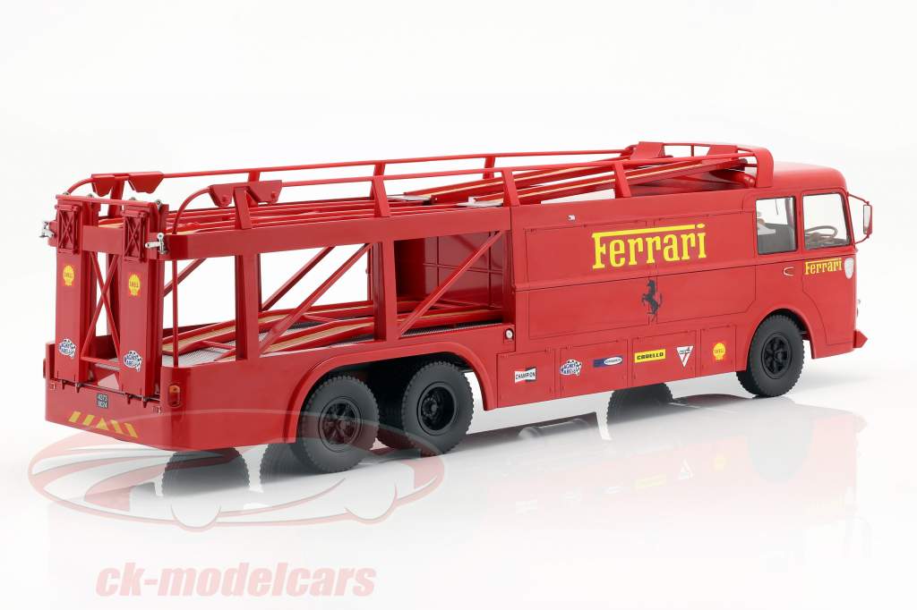 Fiat Bartoletti camion 306/2 Ferrari film LeMans 1:18 Norev