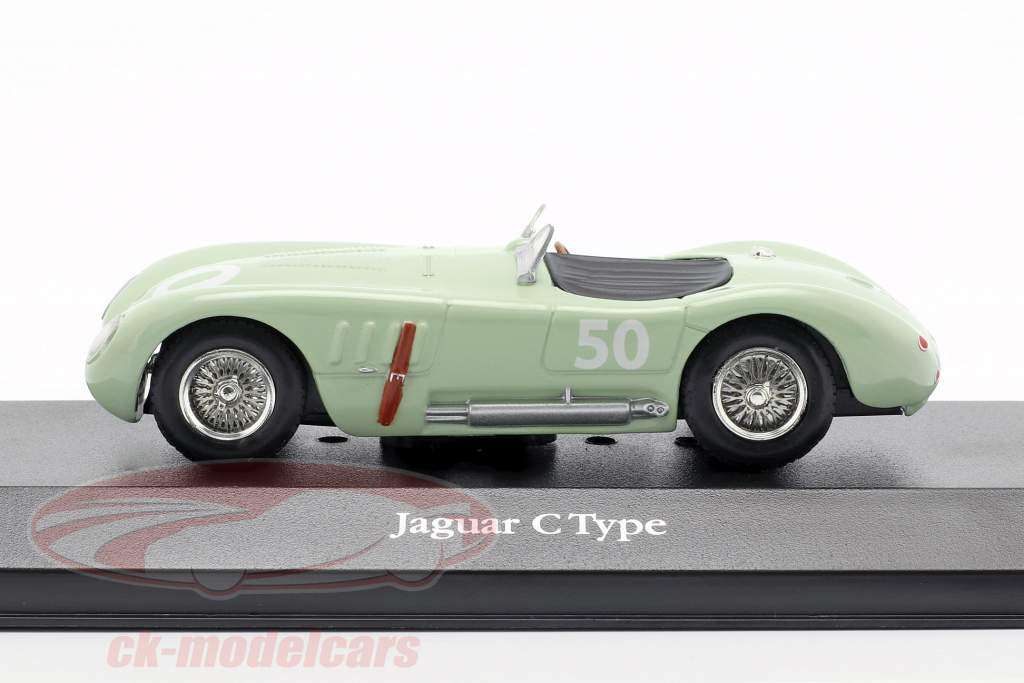 Jaguar C-Type #50 GP Reims 1952 Stirling Moss 1:43 Atlas