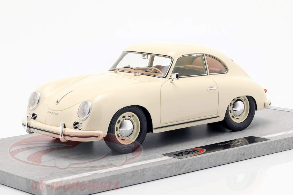 Porsche 356A anno di costruzione 1955 avorio 1:18 BBR