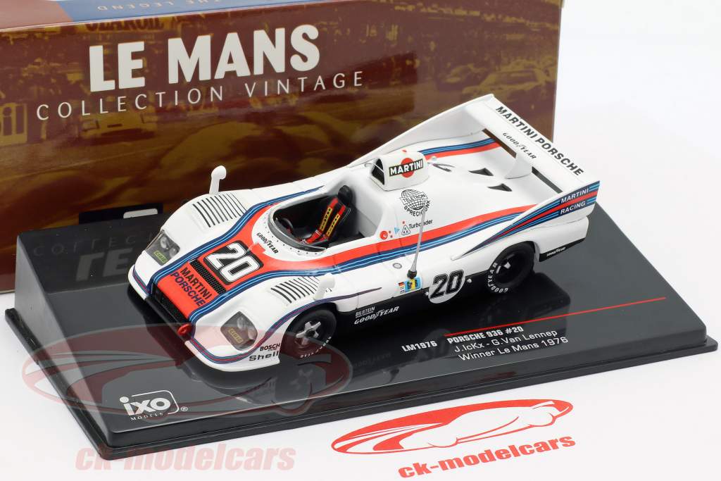 Porsche 936 #20 vencedor 24h LeMans 1976 Ickx, van Lennep 1:43 Ixo