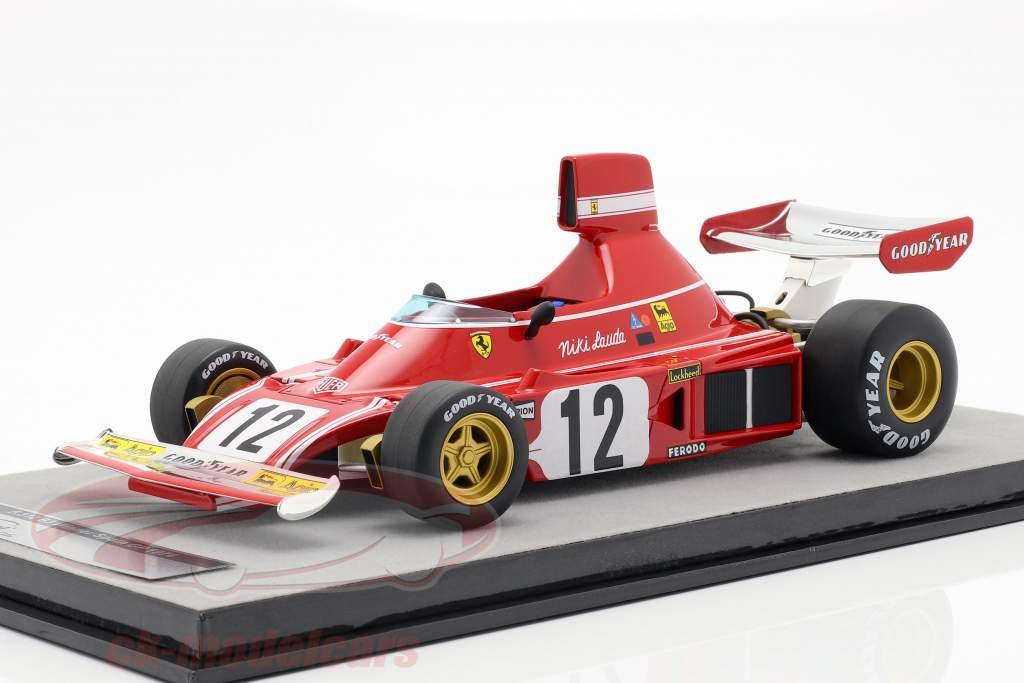 Niki Lauda Ferrari 312B3 #12 Winner Spain GP formula 1 1974 1:18 Tecnomodel