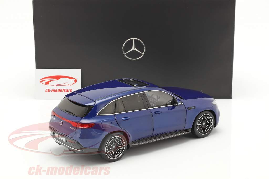 Mercedes-Benz EQC 4Matic (N293)  anno di costruzione 2019 brillante blu 1:18 NZG