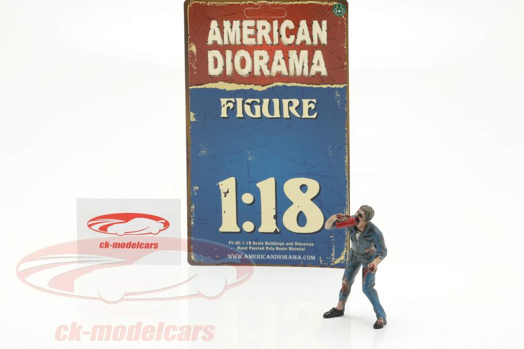 Zombie mecânico III figura 1:18 American Diorama