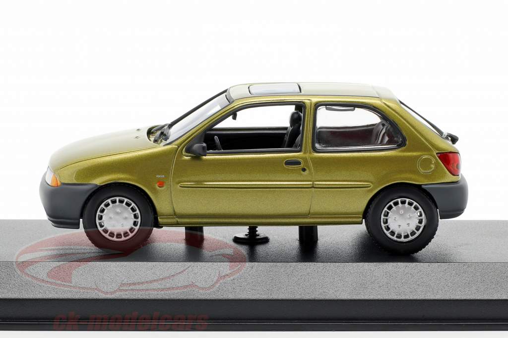 Ford Fiesta ano de construção 1995 ouro metálico 1:43 Minichamps
