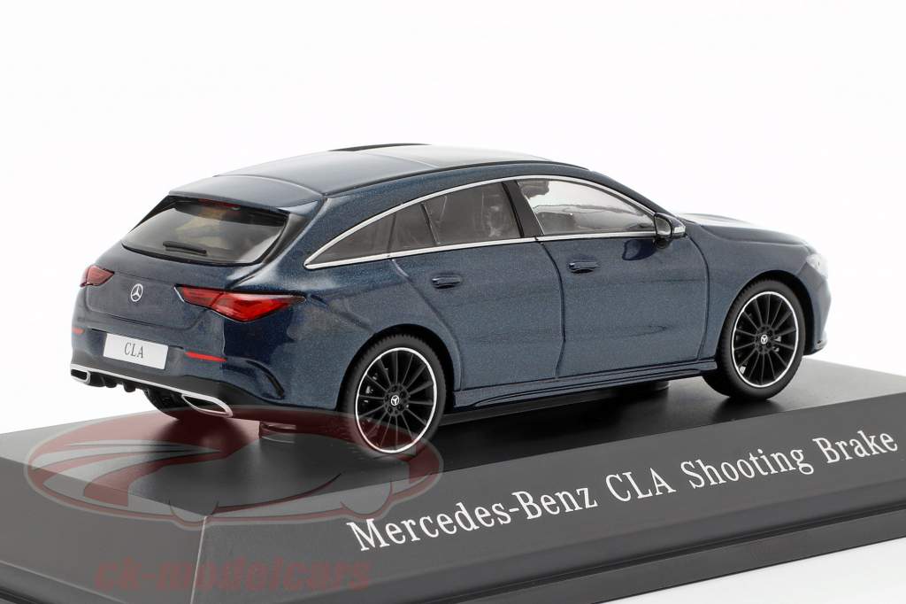 Mercedes-Benz CLA Shooting Brake (X118) année de construction 2019 denim bleu 1:43 Spark