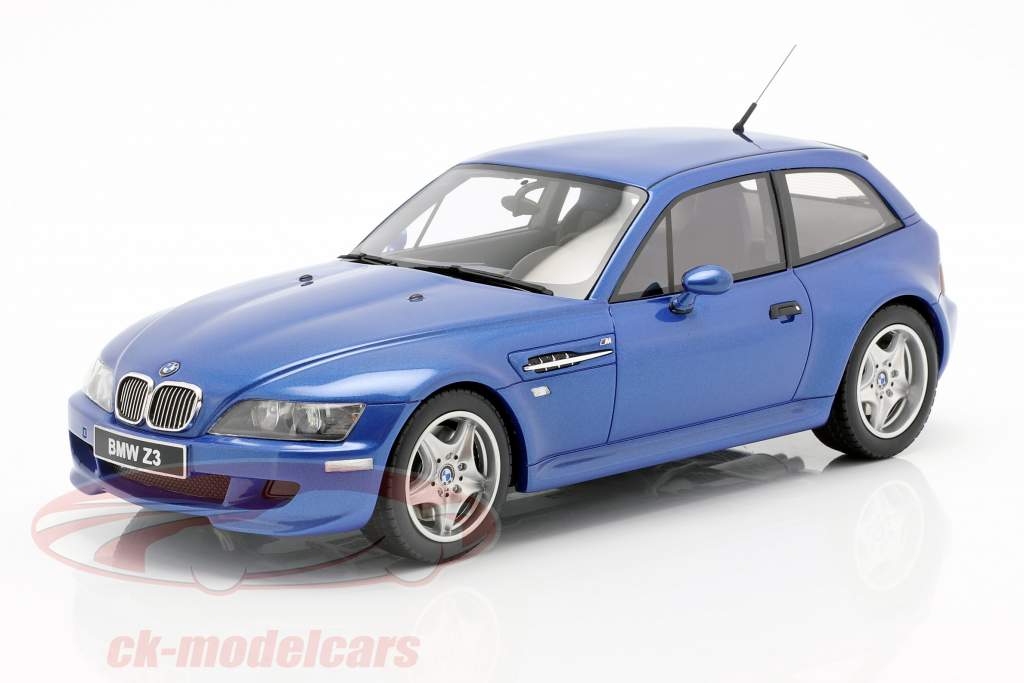 BMW Z3 M Coupe 3.2 año de construcción 1999 estoril azul 1:18 OttOmobile