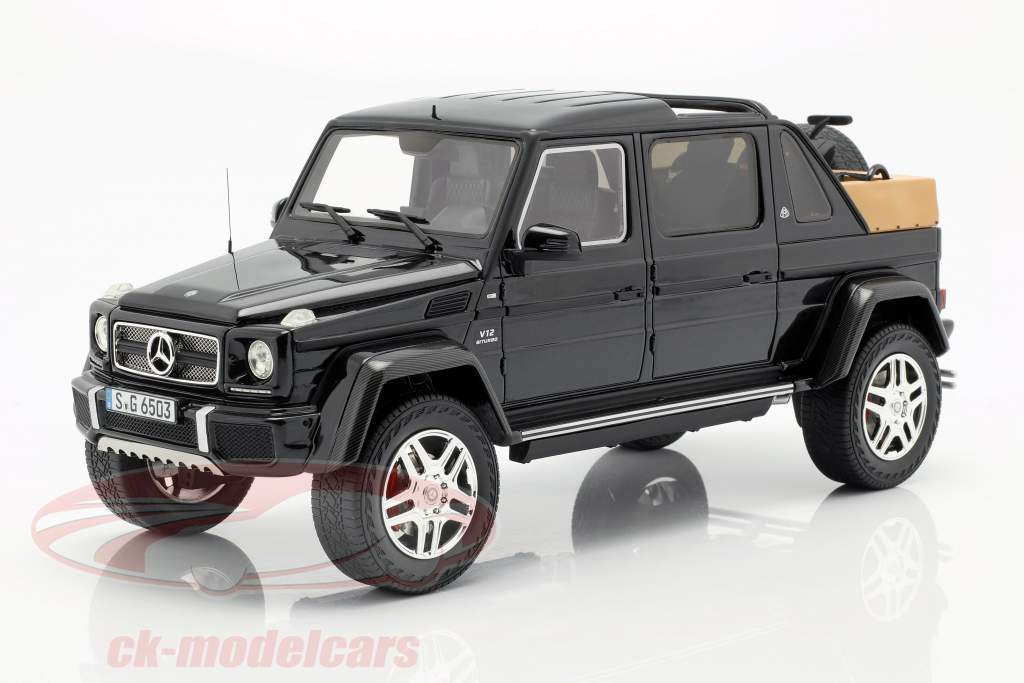 Schuco 1 18 Mercedes Benz Maybach G650 Landaulet Dark Blue Model Car