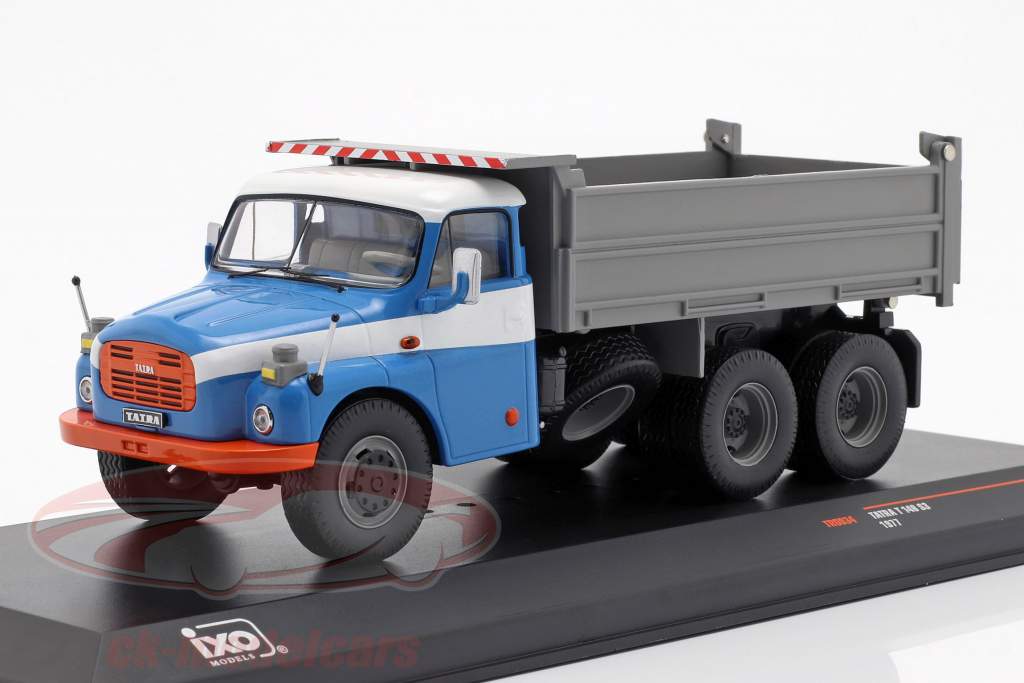 Tatra T 148 S3 dump Truck year 1977 blue / Gray 1:43 Ixo