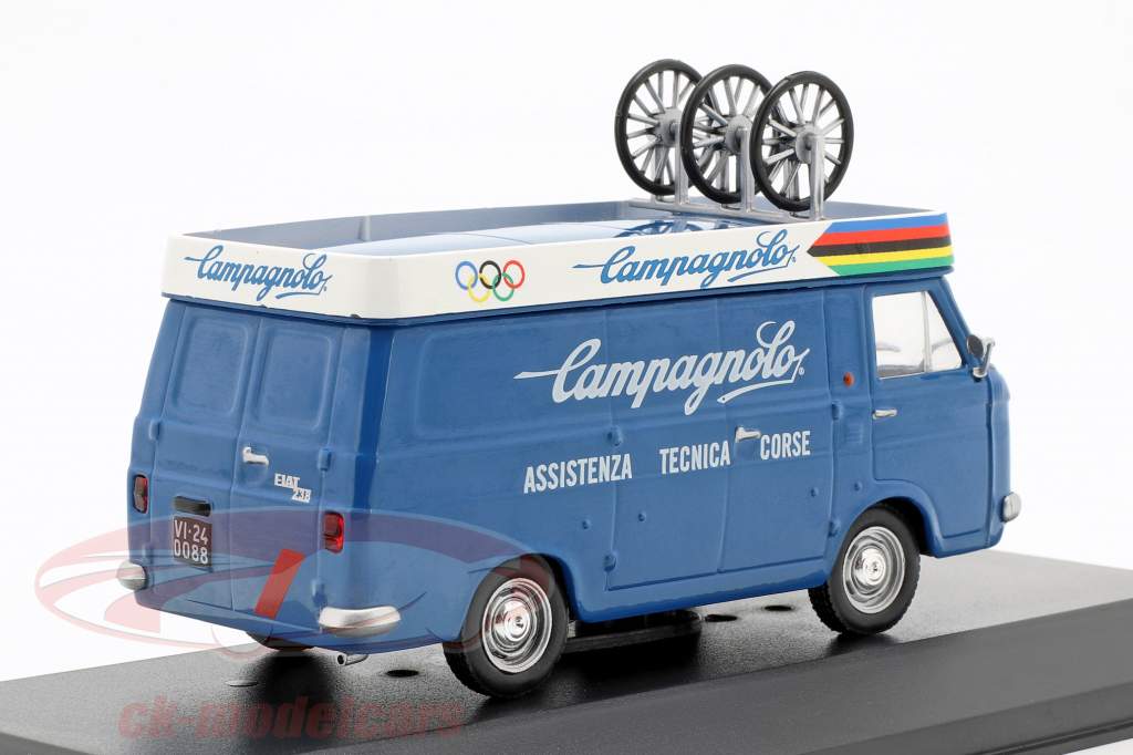 Altaya 1:43 FIAT 238 VAN CAMPAGNOLO 1972 - Ciclo Assistenza Eddy Merckx - Modello Diecast Nuovo