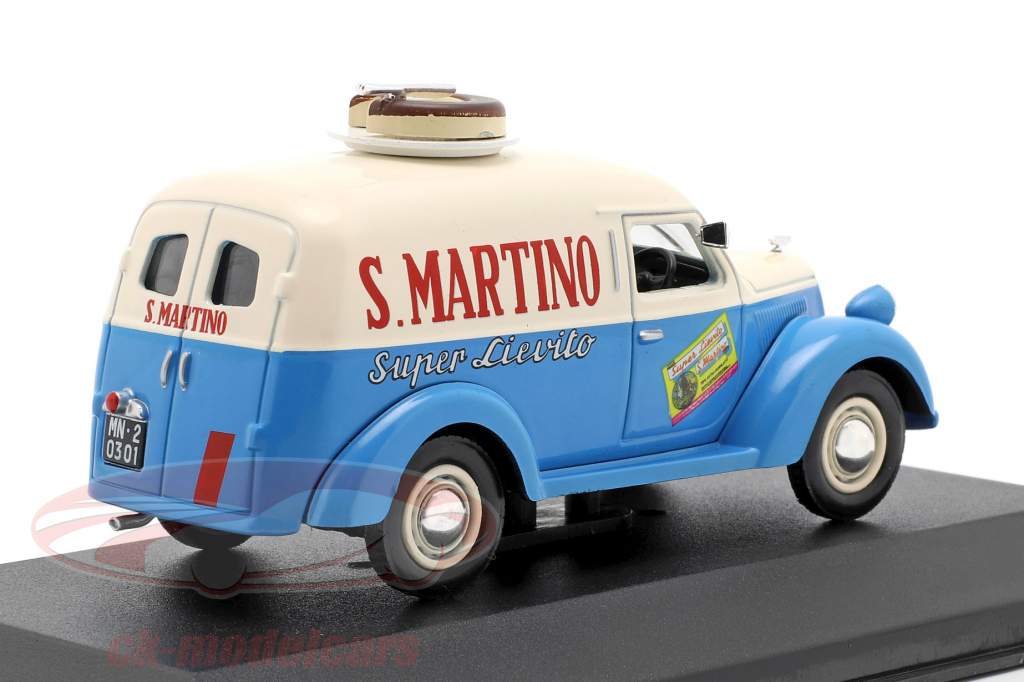 Lancia Ardea 800 furgoneta S. Martino año de construcción 1949 crema blanco / azul  1:43 Altaya