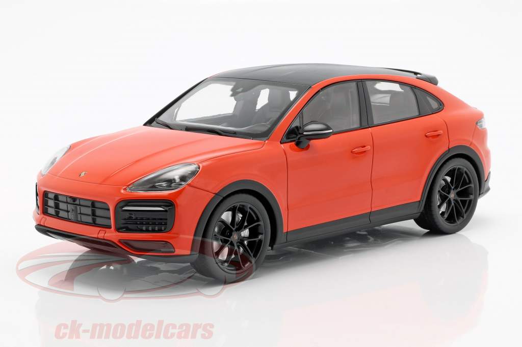 Porsche Cayenne S Coupe anno di costruzione 2019 lava arancione 1:18 Norev