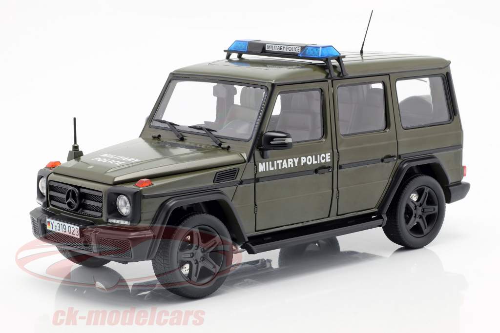 Mercedes-Benz G-classe (W463) 2015 polícia militar 1:18 iScale