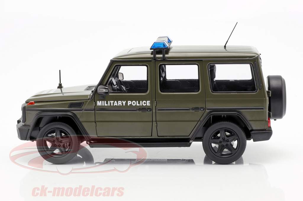 Mercedes-Benz G-klasse (W463) 2015 militærpoliti 1:18 iScale