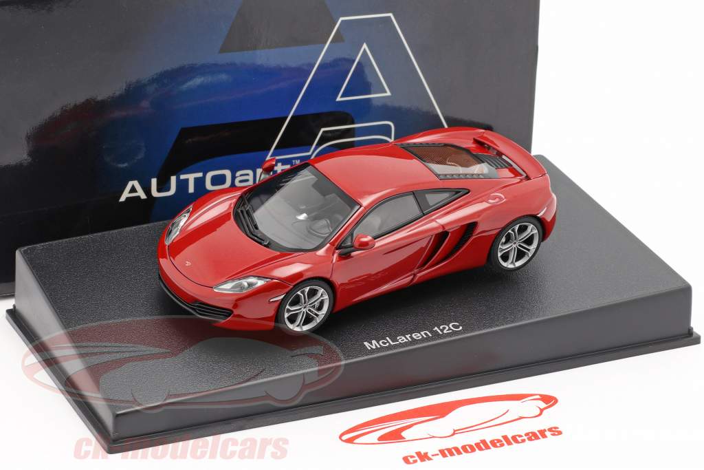 Autoart 1 43 Mclaren Mp4 12c Year 11 Red Metallic Model Car Autoart 1 43 Mclaren Mp4 12c Year 11 Red Metallic Model Car