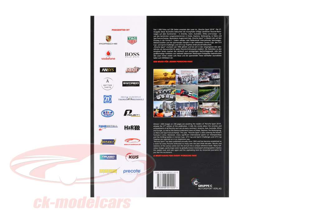 бронирование: Porsche Sport 2019 по Tim Upietz (Gruppe C Motorsport Verlag)