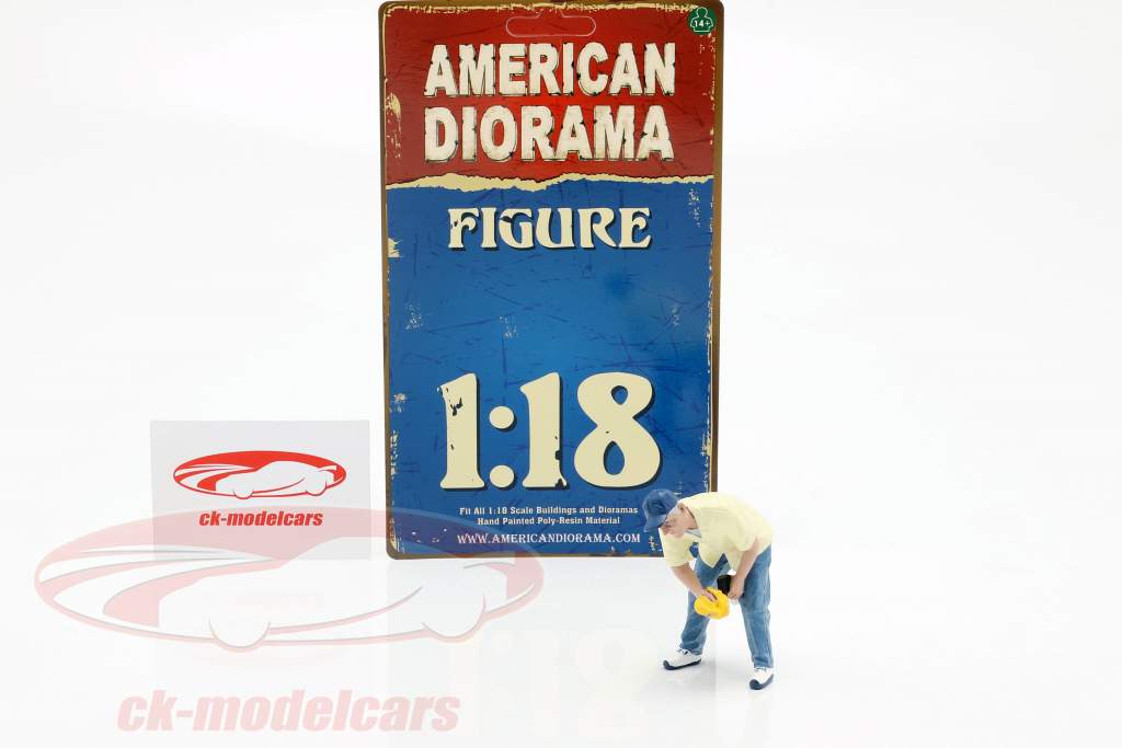 Figur 6 Weekend Car Show 1:18 American Diorama