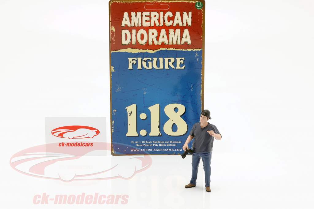 Figur 5 Weekend Car Show 1:18 American Diorama