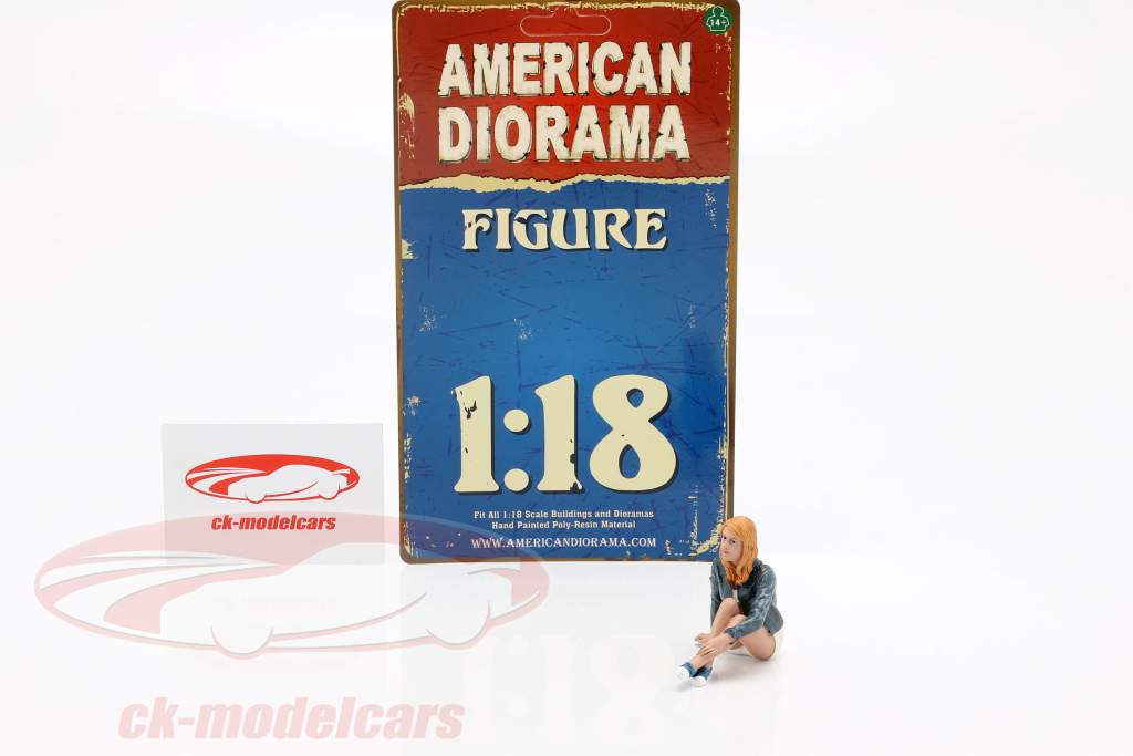 figure B Seated Couple III 1:18 American Diorama