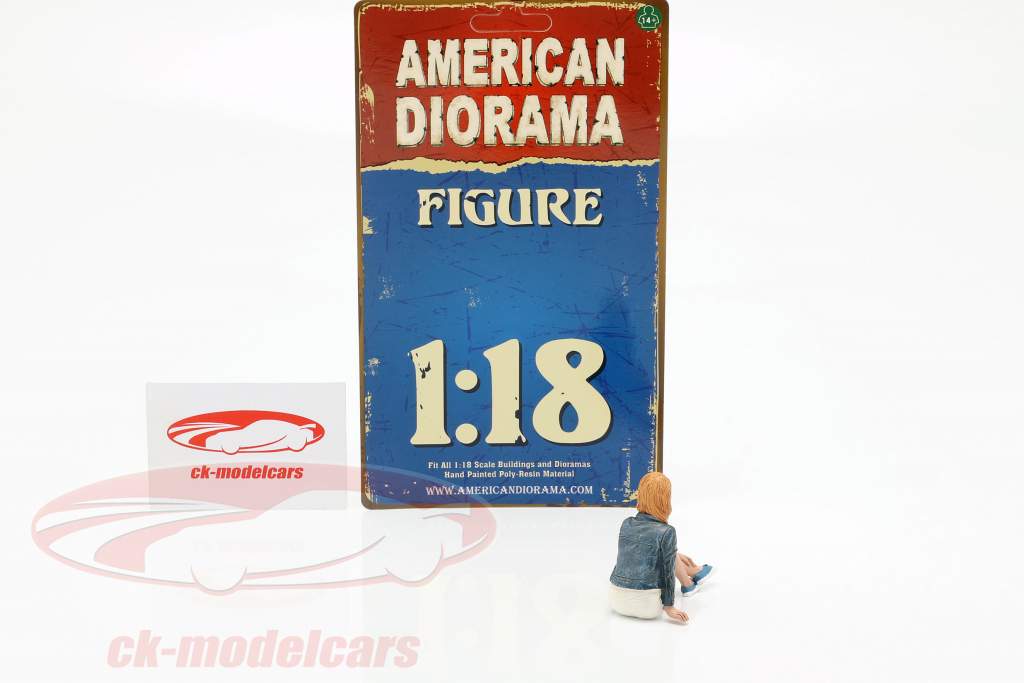 人物 B Seated Couple III 1:18 American Diorama