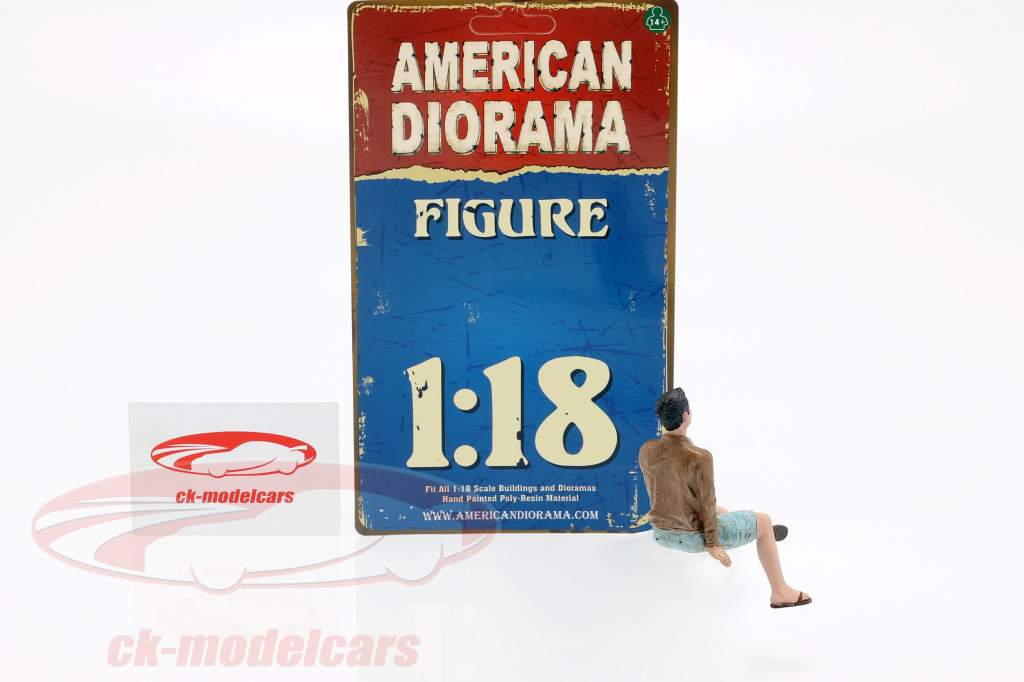 figure A Seated Couple III 1:18 American Diorama