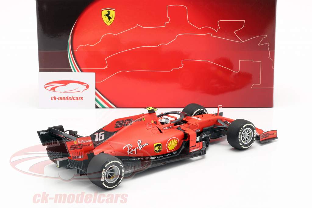 2019 Bburago 1:18 Ferrari F1 SF90 #16 Charles Leclerc Diecast Model Racing Car 
