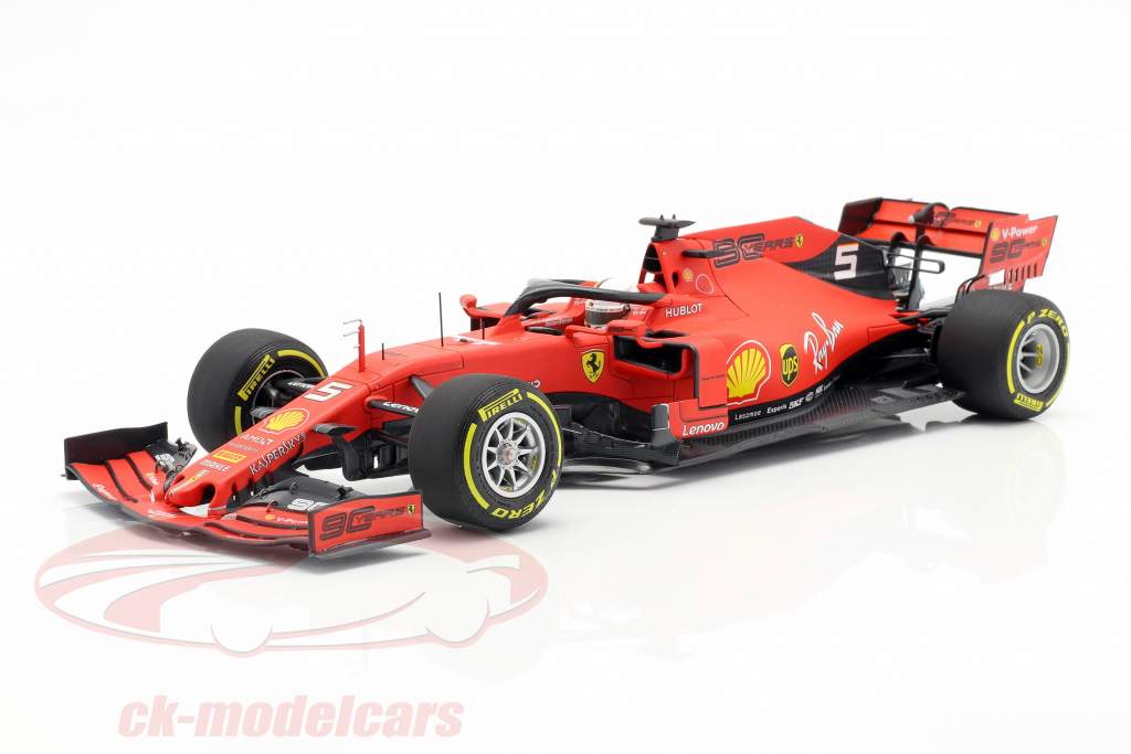 Sebastian Vettel Ferrari SF90 #5 4 ° australiano GP formula 1 2019 1:18 BBR