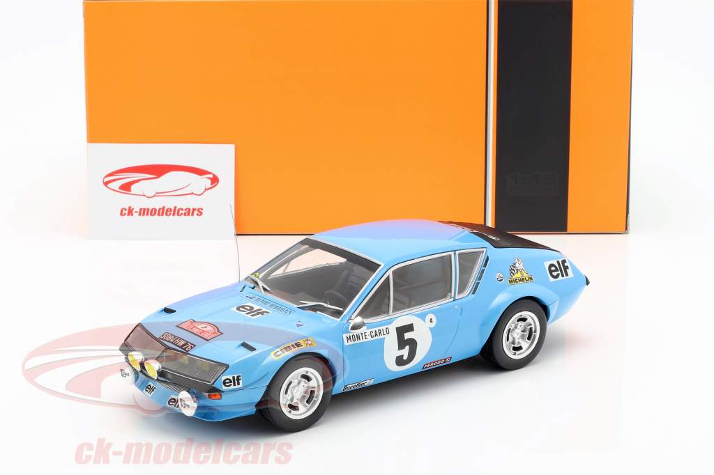 Ixo 1 18 Renault Alpine A310 5 Rallye Monte Carlo 1975 Therier Vial 18rmc036a Model Car 18rmc036a 4895102326754