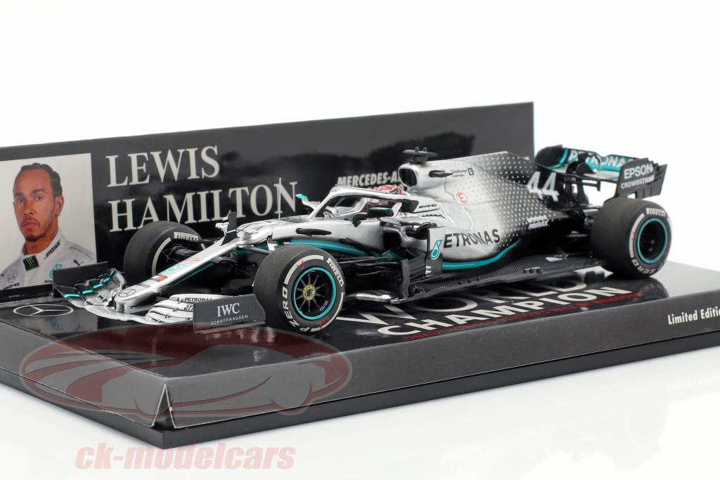 L. Hamilton Mercedes-AMG F1 W10 #44 United States GP World Champion F1 2019 1:43 Minichamps