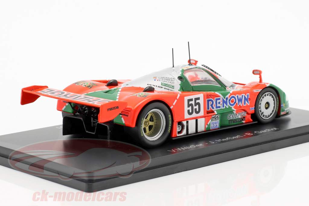Mazda 787 Le Mans 1991-1:43 Spark Model Car 38