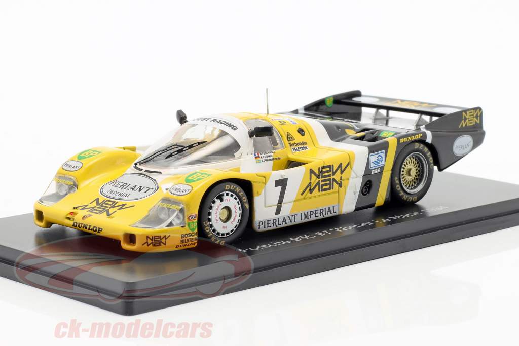 Porsche 956B #7 胜利者 24h LeMans 1984 Pescarolo, Ludwig 1:43 Spark