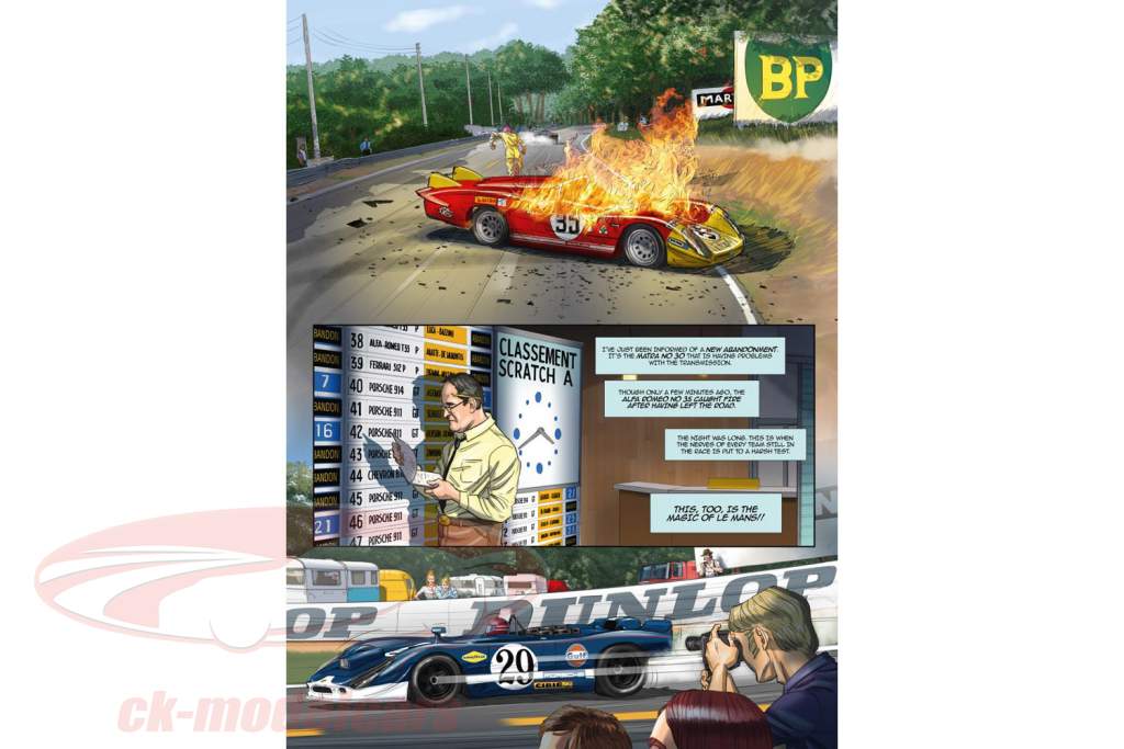 comic: and Steve McQueen created LeMans (English) / by Sandro Garbo