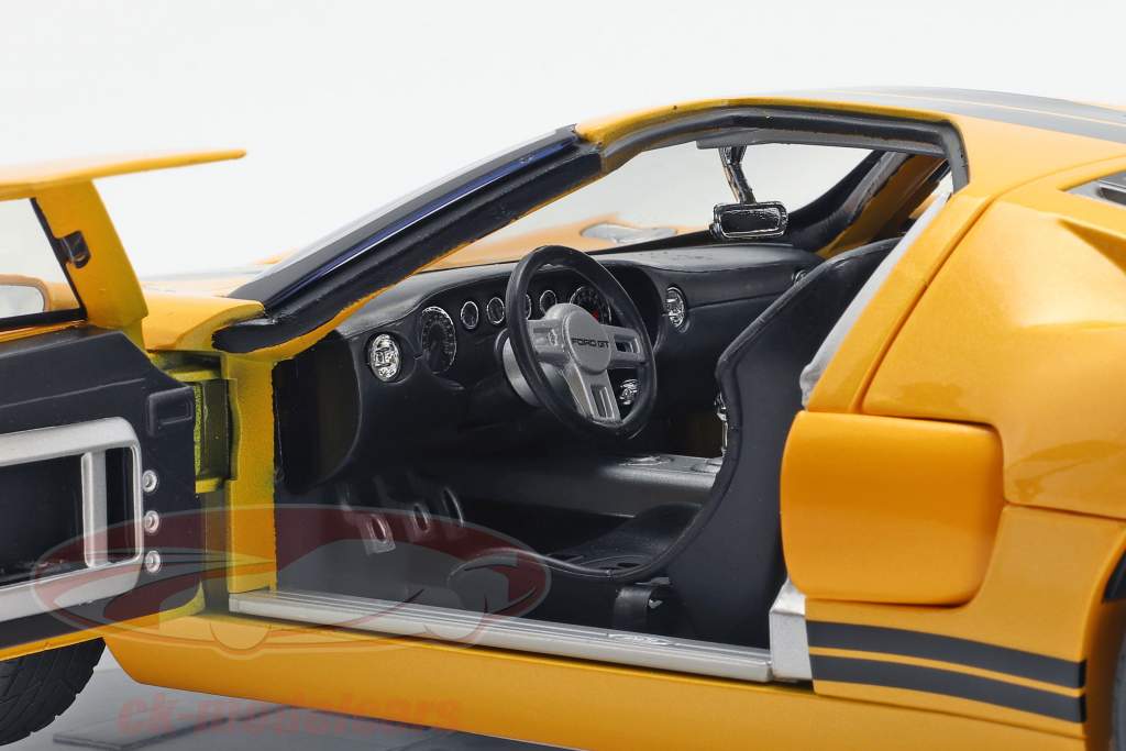 Ford GT Concept Car 2004 giallo / nero 1:12 MotorMax