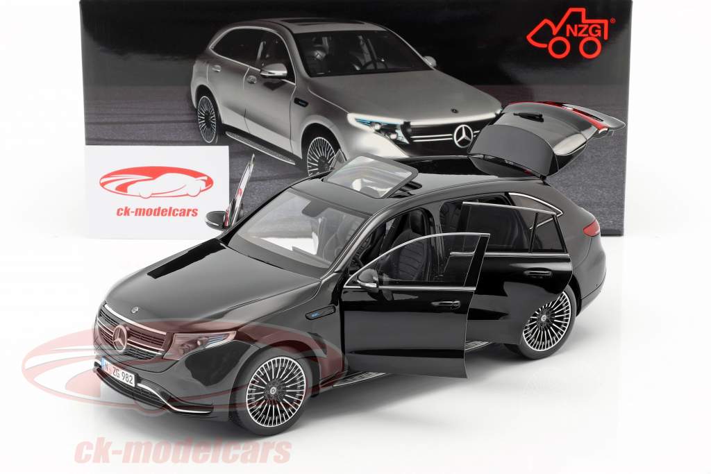 Mercedes-Benz EQC 4matic (N293) Baujahr 2019 schwarz 1:18 NZG
