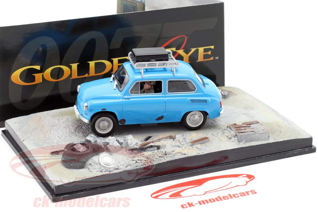 ZAZ-965A bleu Goldeneye James Bond Film Car 1:43 Ixo