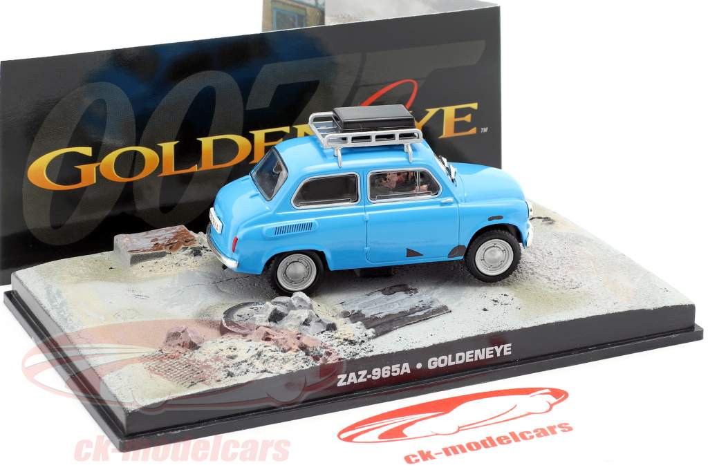 ZAZ-965A Car James Bond film Goldeneye 1:43 Ixo