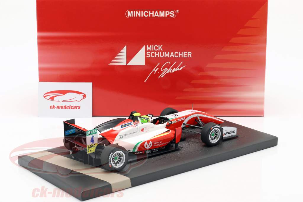 Mick Schumacher Dallara F317 #4 formule 3 kampioen 2018 1:18 Minichamps