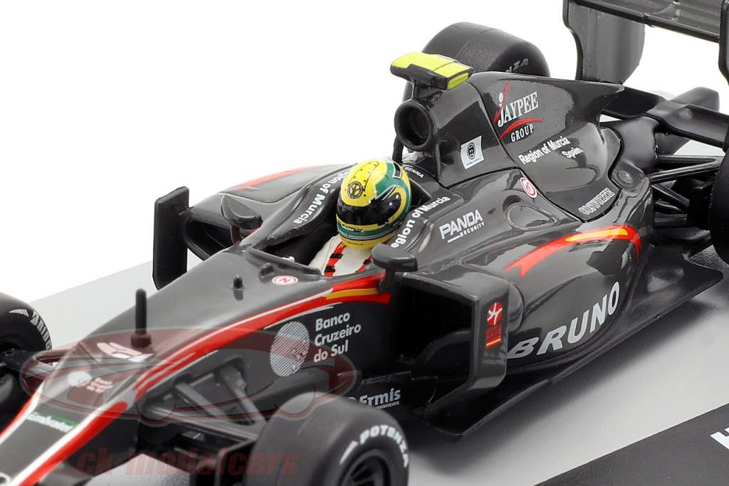 Bruno Senna HRT F110 #21 бразильский GP формула 1 2010 1:43 Altaya