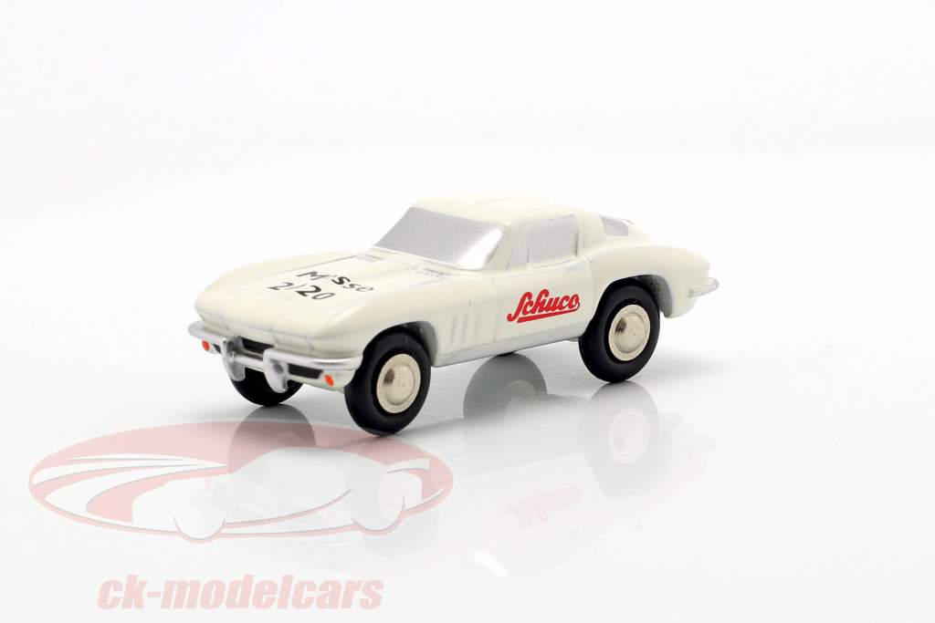 Chevrolet Corvette Toy Fair Nuremberg 2020 white 1:90 Schuco Piccolo