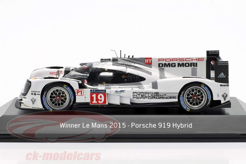 Porsche 919 hybrid winner le mans 2015 nº 19 1/43 spark map02031515