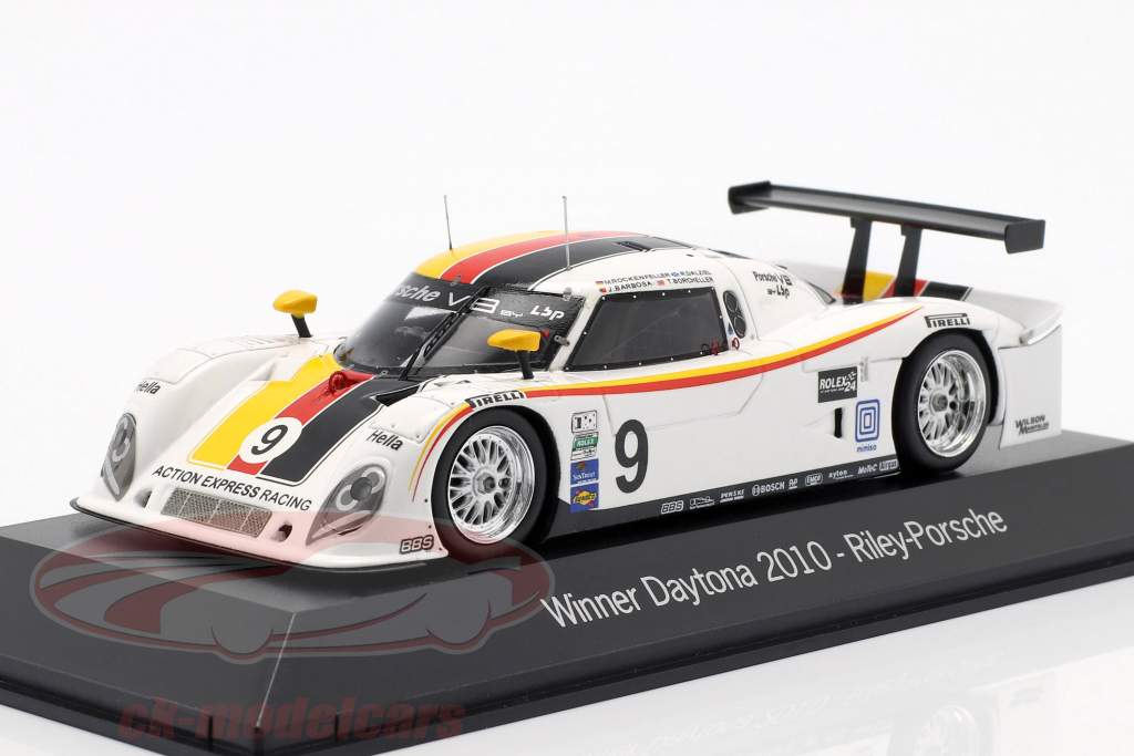 Porsche-Riley #9 勝者 24h Daytona 2010 1:43 Spark