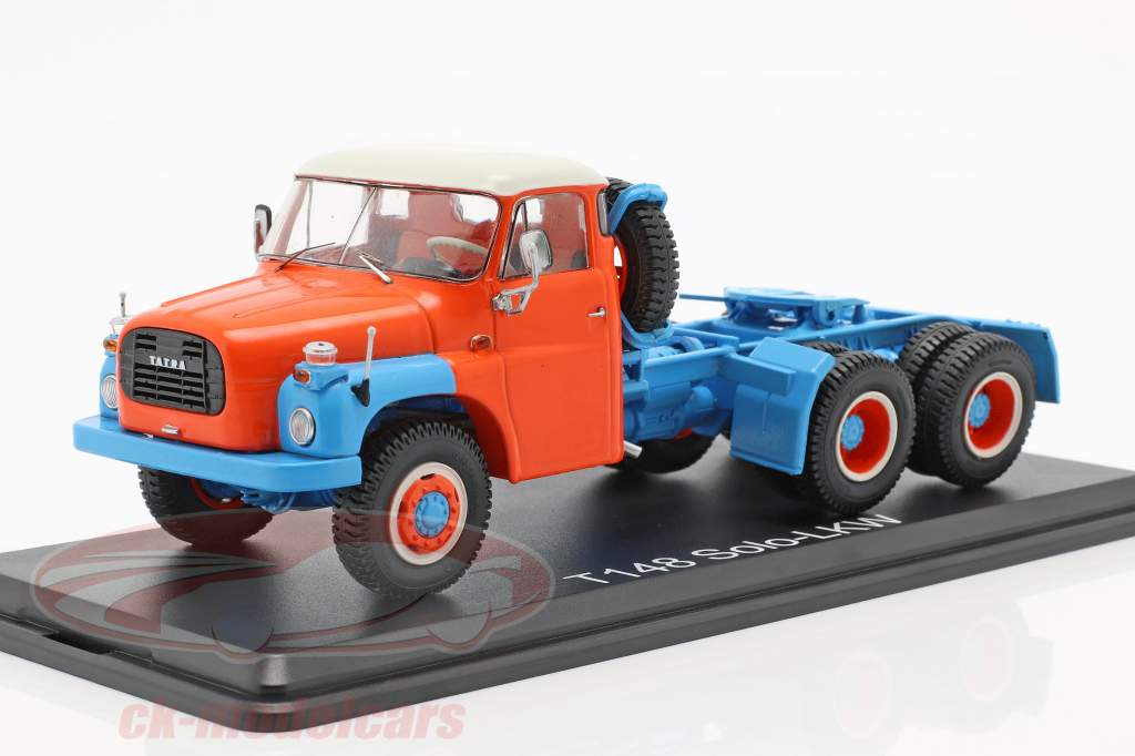 Tatra T148 Solozugmaschine blau / orange 1:43 Premium ClassiXXs