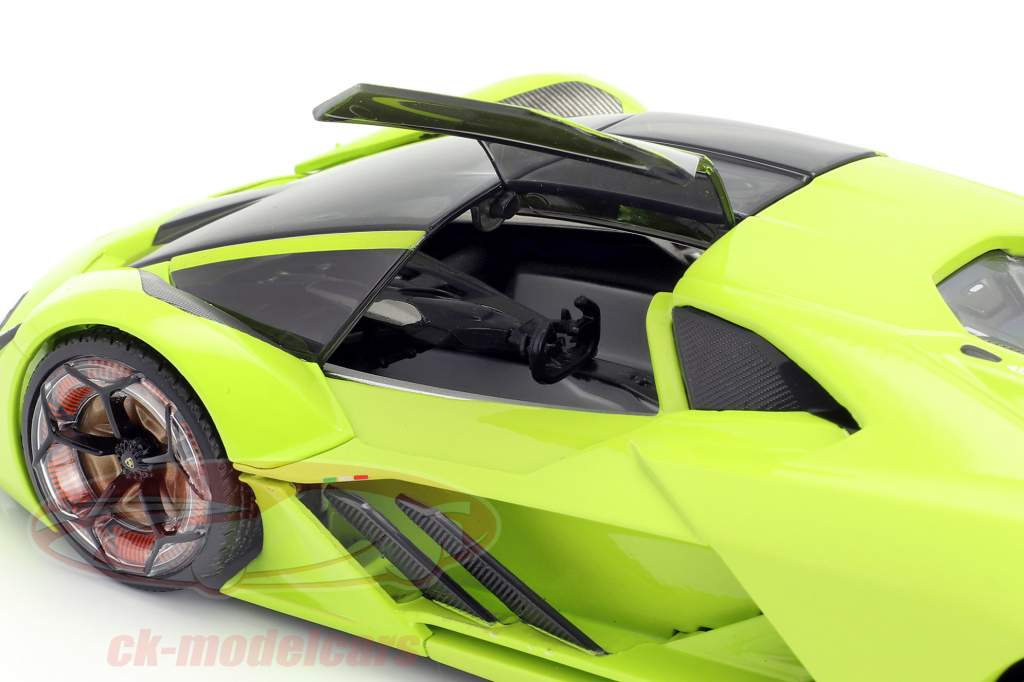 Lamborghini Terzo Millennio Opførselsår 2019 lys grøn 1:24 Bburago