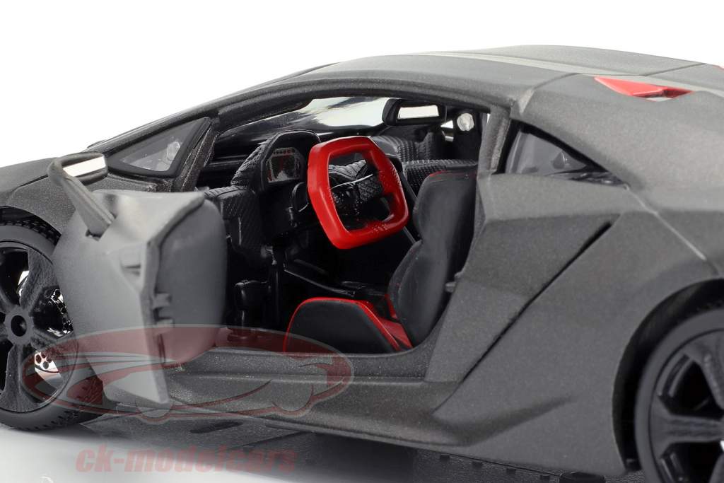 Lamborghini Sesto Elemento gris métallique 1:24 Bburago