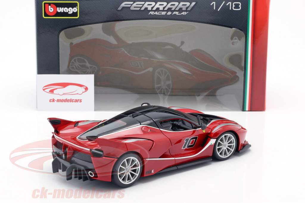 Ferrari FXX-K #10 rot / schwarz 1:18 Bburago