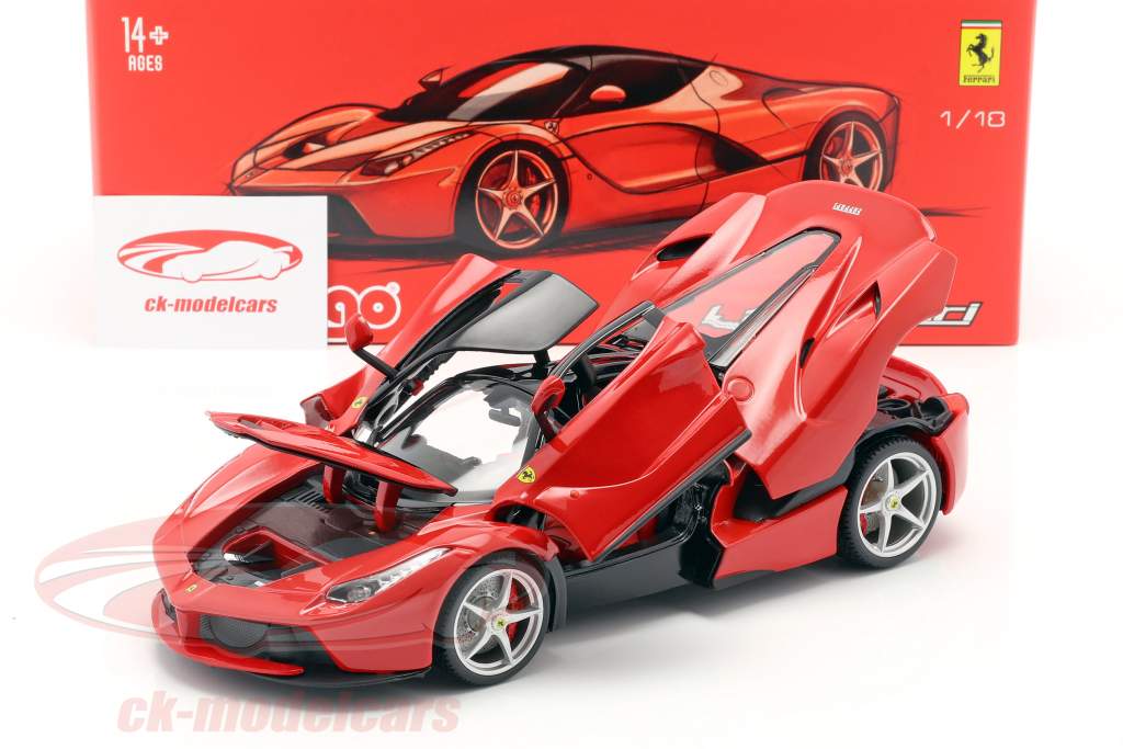 Bburago 1:18 Ferrari LaFerrari rouge Signature 18-16901R modèle voiture  18-16901R 4893993009060 4893993169016