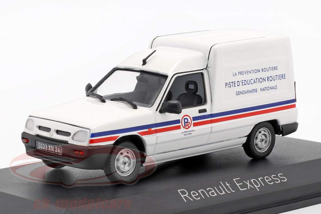Renault Express Opførselsår 1995 gendarmeri hvid 1:43 Norev