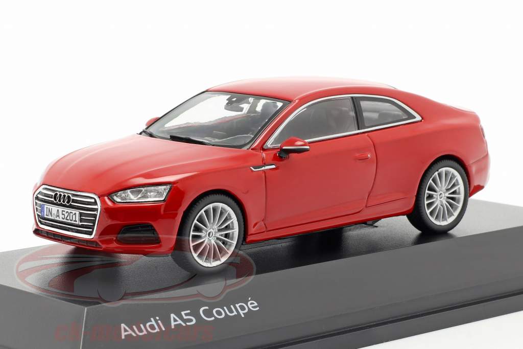 Audi A5 Coupe 探戈舞 红 1:43 Spark
