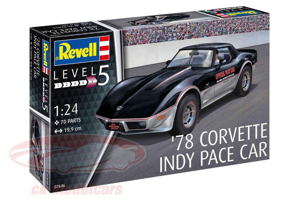 revell corvette model kit